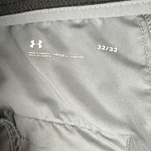 Under Armor 1364410 UA Mens’s Golf Drive Tapered Pants Gray Size 32x32 - Picture 8 of 10